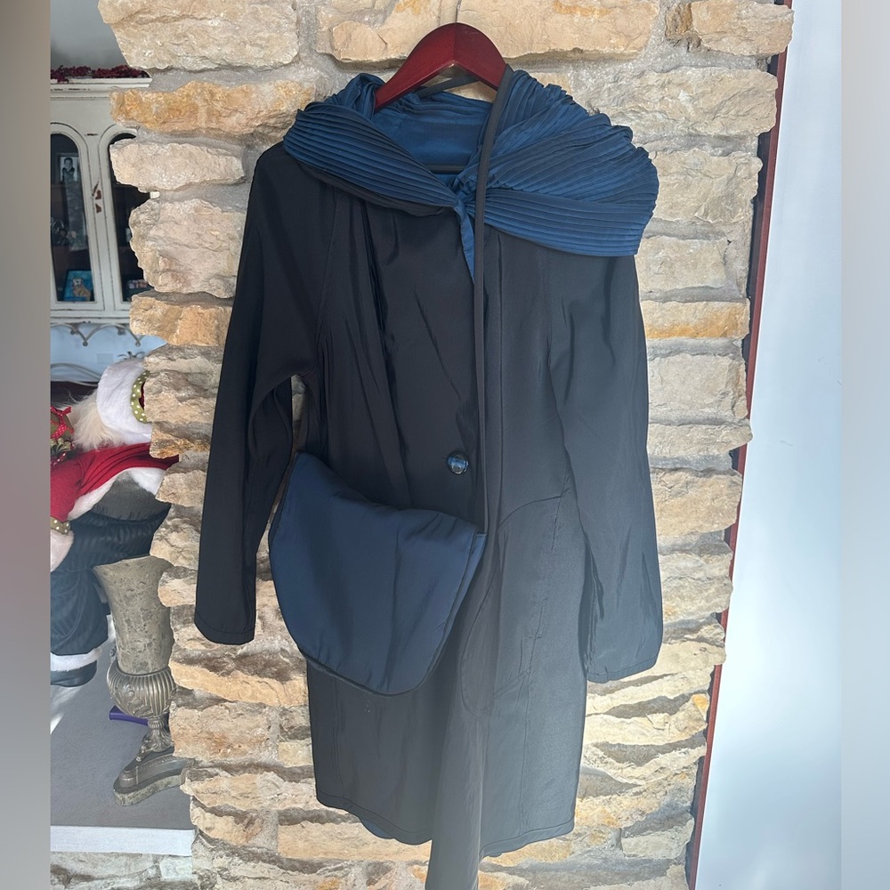 Reversible Rain coat with bag
